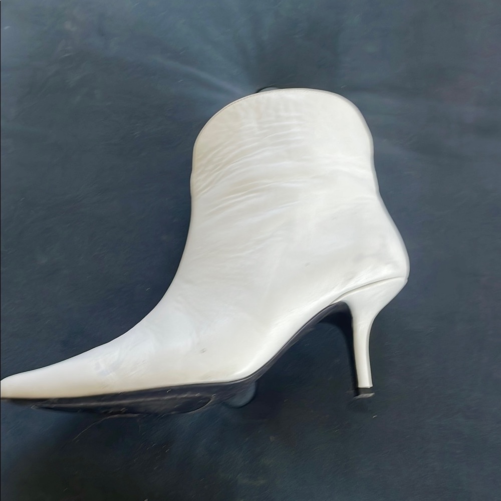 Anine Bing White Women's Ankle Boots - Picture 7 of 15